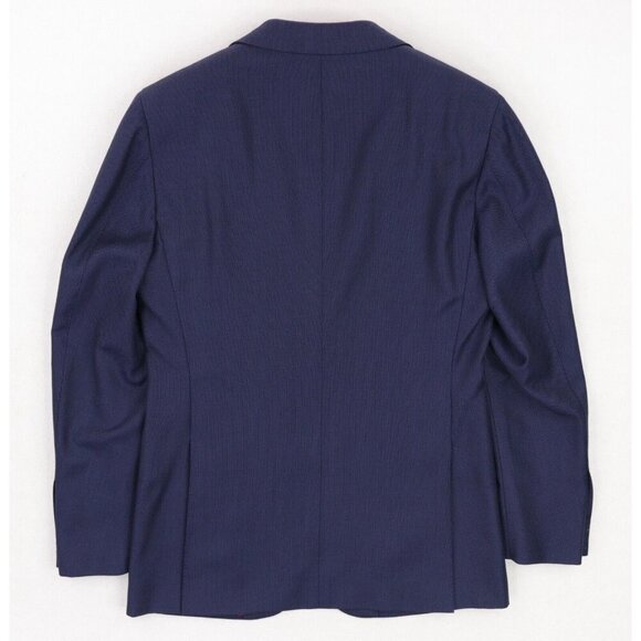 Suitsupply Sienna Ticket Pocket VBC Wool Suit Size 36R Blue Birdseye - Picture 4 of 14